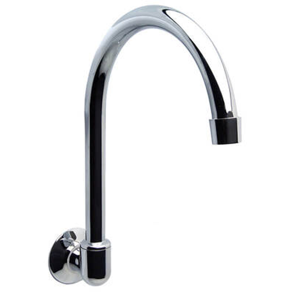 Outlet Wall Swivel 165mm Goose Neck Tube Chrome Sp12