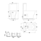 Gala Emma Btw Toilet Suite S/Close Back Entry 301213