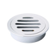 Round Drop in Trapscrew Grate Chrome 100mm