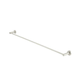 Meir Round Single Towel Rail 900Mm Brushed Nickel