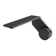 Phoenix Axia Wall Basin/Bath Mixer Set 200mm Matte Black