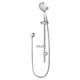 Methven Genoa G5 Brass Rail Shower Chrome 18-2985