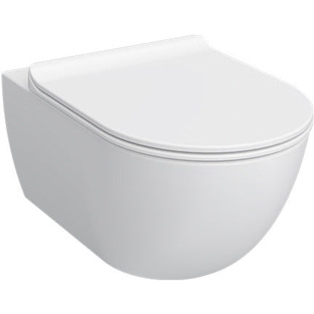 Parisi App Wall Hung Pan (GocleanÂ®) Gloss White