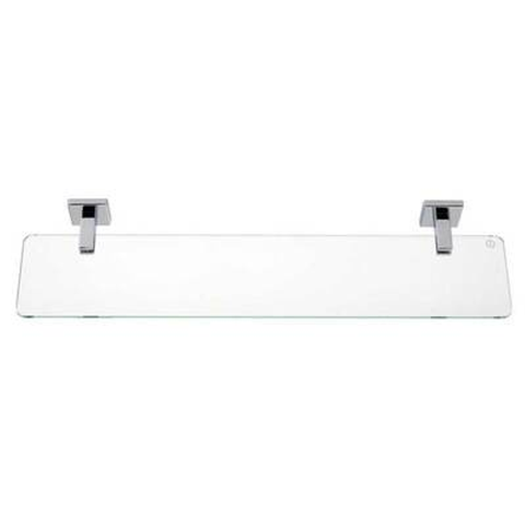 Hansa Cubit Accessory Shelf (Glass) 600mm Chrome