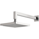 Phoenix Lexi Shower Arm 400mm & 200mm Square Rose Chrome Le5200-00