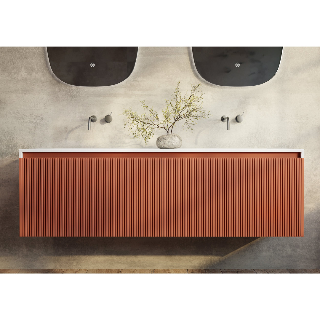 Belbagno Rimini 1500mm Wall-Hung Vanity Inc Basin