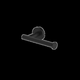 Gareth Ashton Toilet Roll Holder Black Ptrh-B