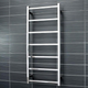 Radiant Square 7 Bar Non-Heated Rail 500 X 1130 Polished