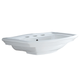 RAK WASHINGTON 560 WALL BASIN 560X420MM 3 Tap Hole WHITE