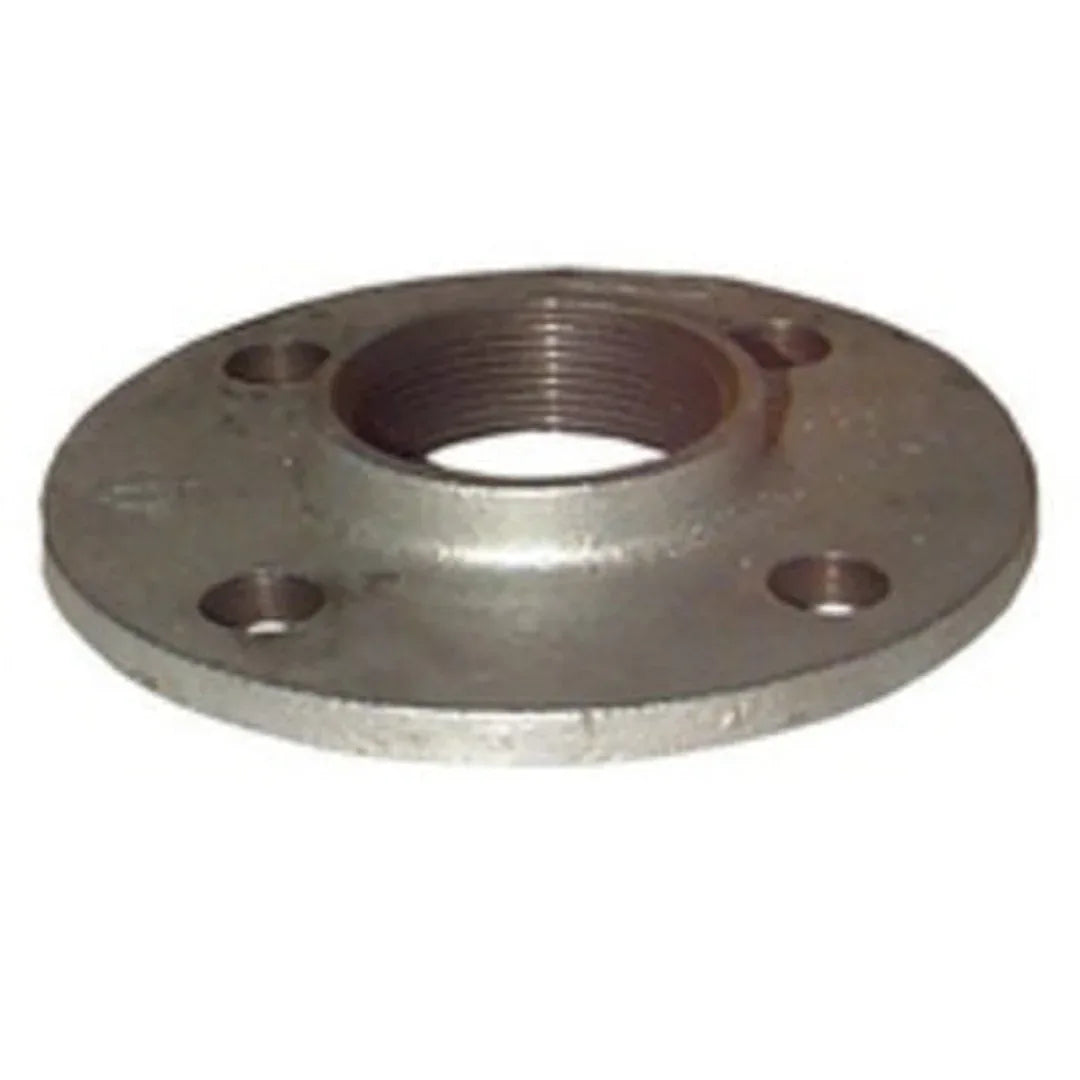 65MM ROUND FLANGE GALV DRILLED - Burdens Plumbing