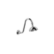 Brodware Winslow Shower Rose And Arm Only Chrome