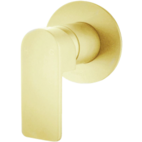 Bella Vista Ikon Flores Wall Mixer Brushed Gold