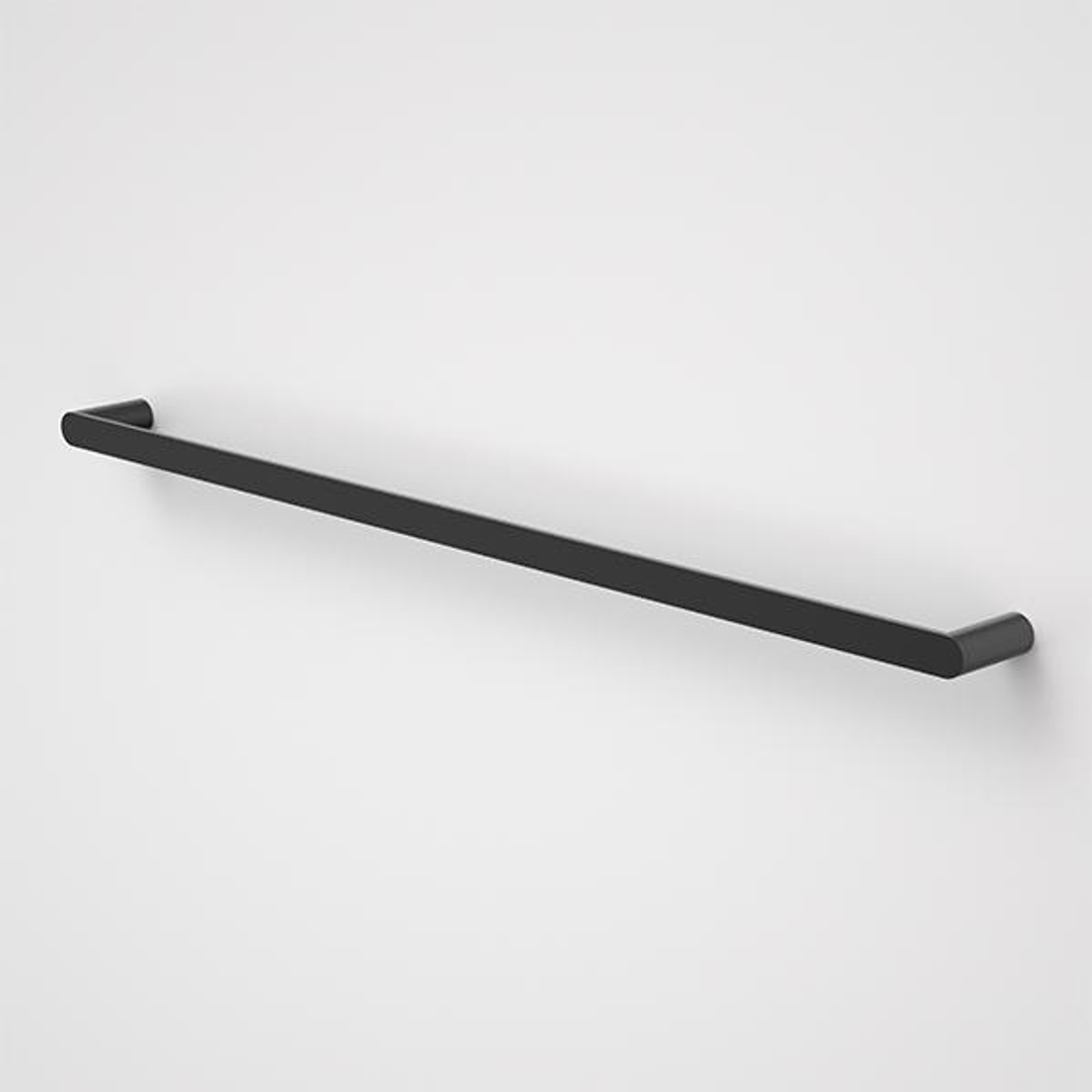 Caroma Urbane II Single Towel Rail 825mm Matte Black