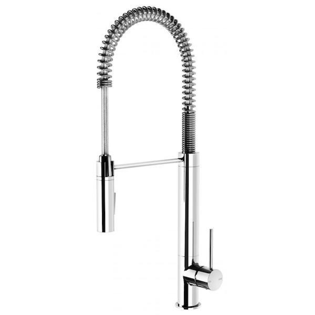 Phoenix Vivid Slimline Tall Spring Sink Mixer - Chrome