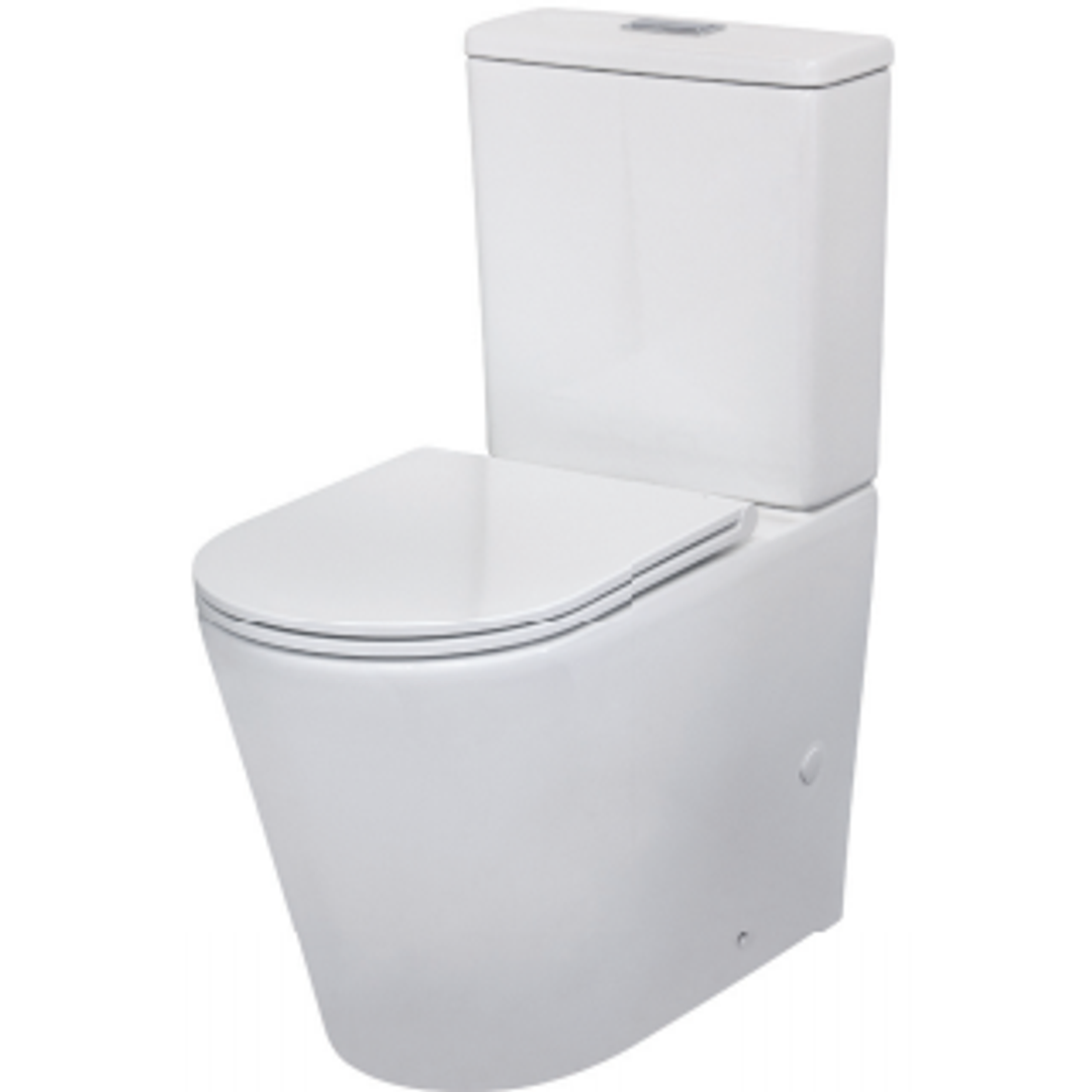 Urban II Extra Height Back To Wall Toilet Suite