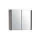 Belbagno Alexandra Mirror Cabinet Silver Oak 760 X 525 X 500