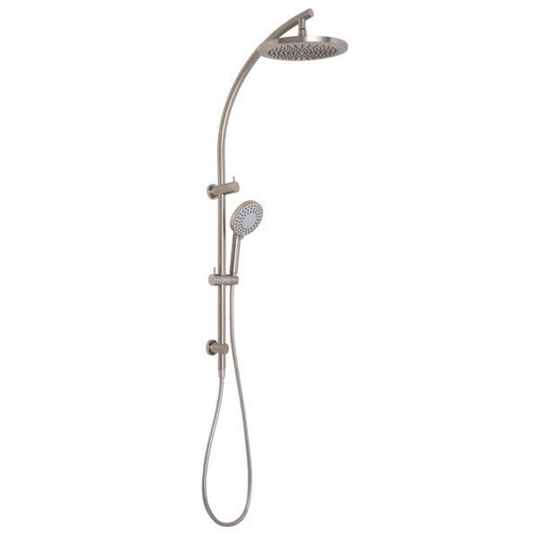 Phoenix Vivid Twin Shower - Brushed Nickel