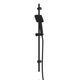 Greens Glide Syntra Rainboost Rail Shower Matte Black