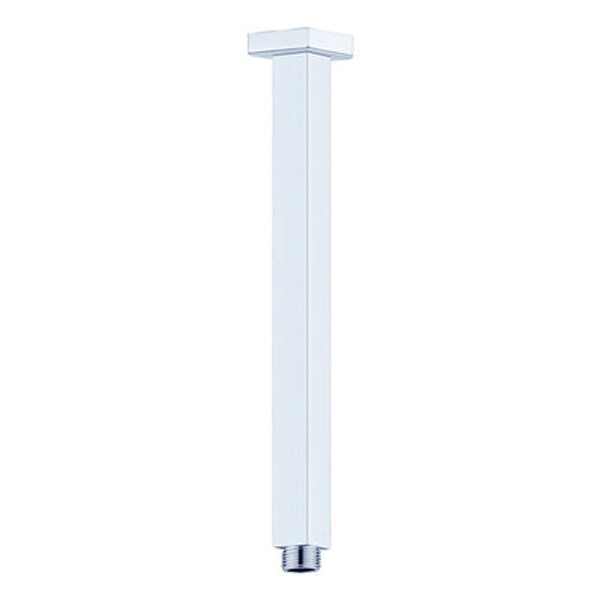 Nero 300Mm Square Ceiling Arm Chrome