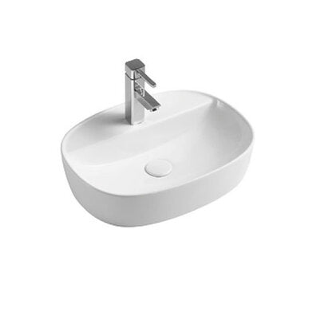 Bnk Naga Apb-03505-Wh Above Counter Basin 505 X 380 X 120mm Matt White