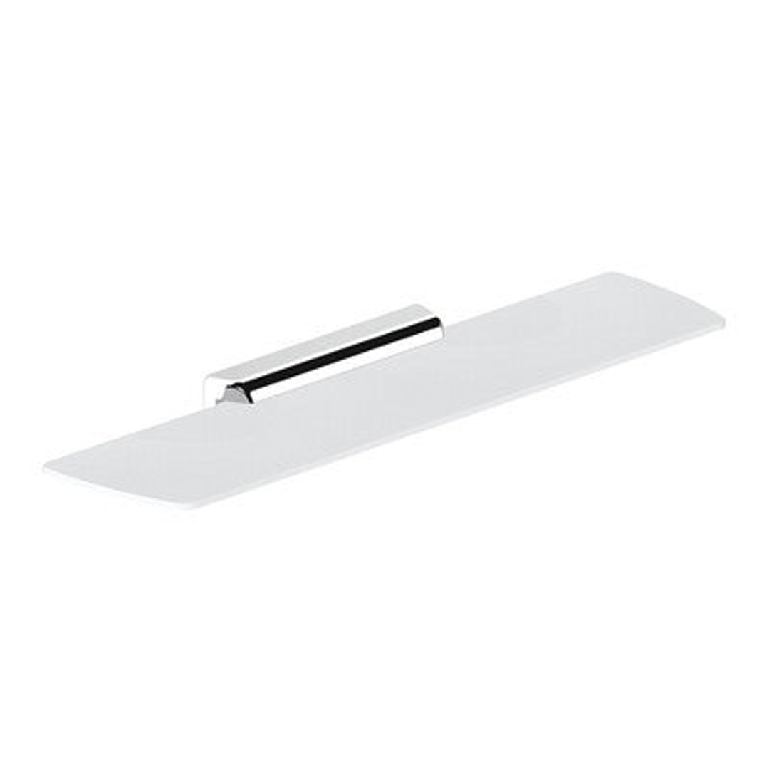 Streamline Synergii Glass Shelf 540mm White/Chrome