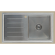Interchange Kingston Single Bowl Sink With Drainer 850 X 500 X 200