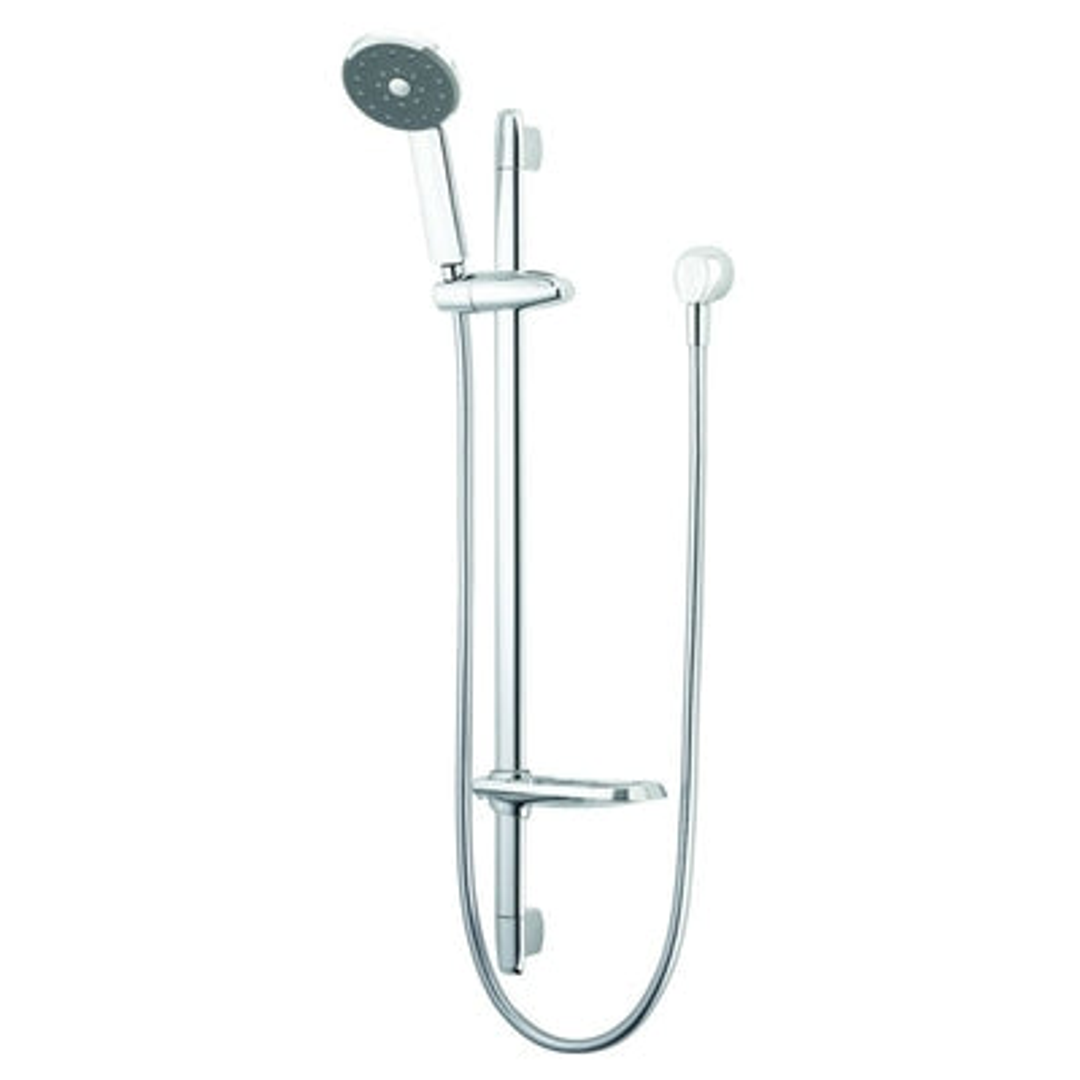 Methven Kiri Grey Rail Shower   Chrome 13-3208