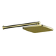 Greens Glide Syntra Rainboost Wall Shower^Brushed Brass