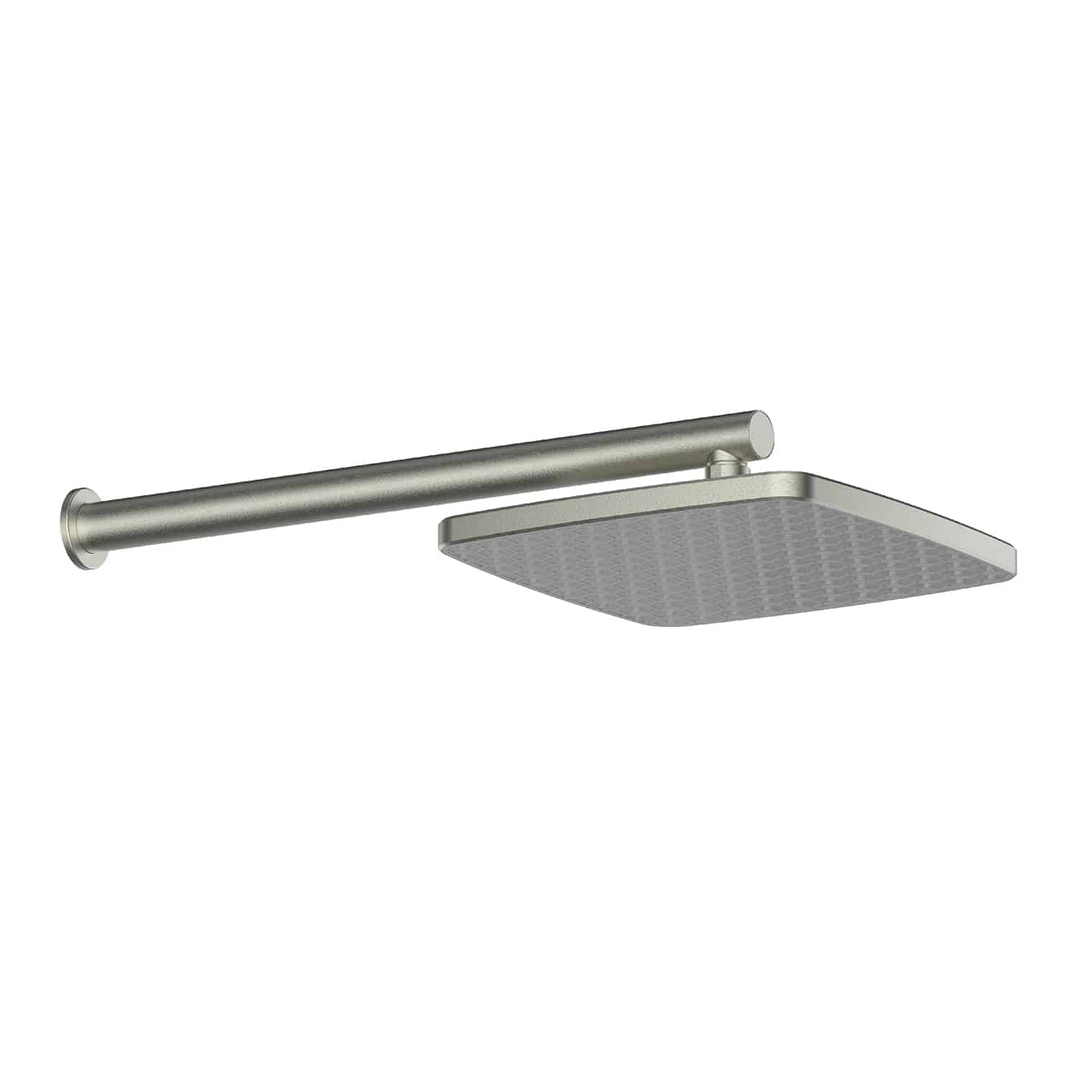 Greens Glide Syntra Rainboost Wall Shower Pvd Brushed Nickel