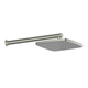 Greens Glide Syntra Rainboost Wall Shower Pvd Brushed Nickel