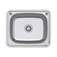 Fienza Tiva Laundry Sink Large Topmount 50L 2Th 600X500X250Mm Includes Flex Bypass Kit