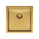 Fienza Hana Single Bowl Sink 32L Rugged Brass Inc Sink Protect 450X450X200Mm