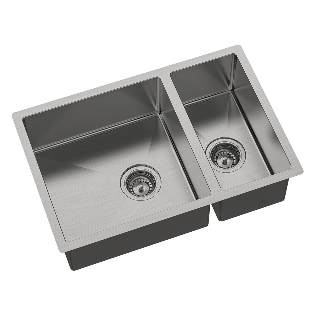 Fienza Hana 30L/15L Double Kitchen Sink Kit