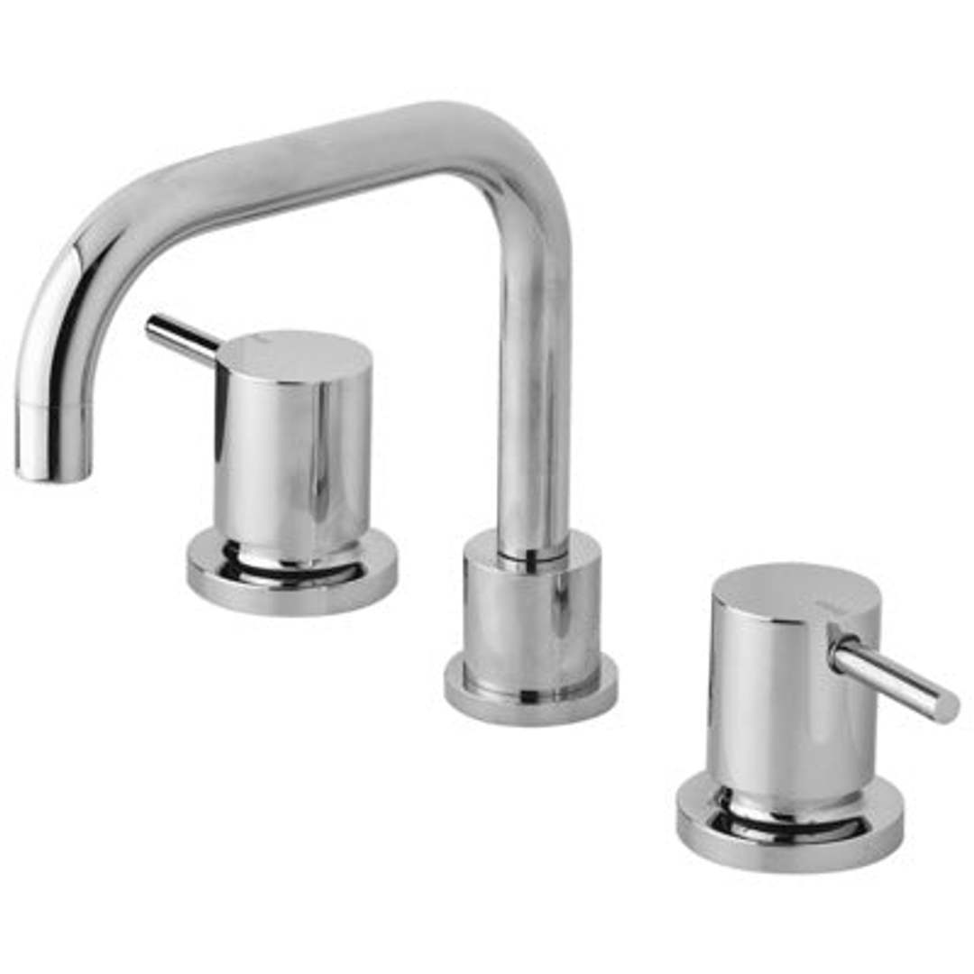 Phoenix Vivid Pin Lever Basin Set Swivel Square Outlet - Chrome