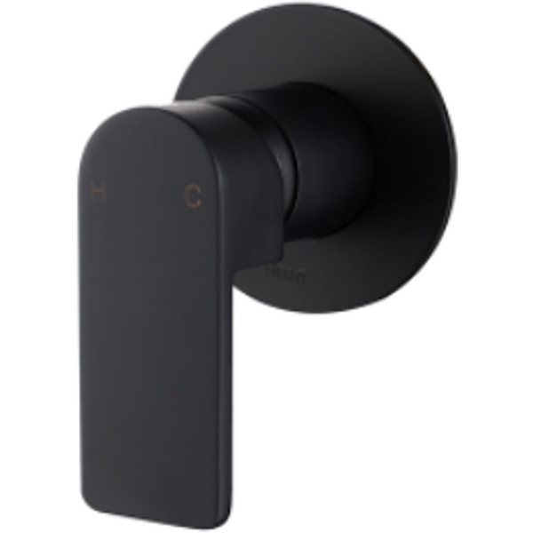 Bella Vista Ikon Flores Wall Mixer Matte Black