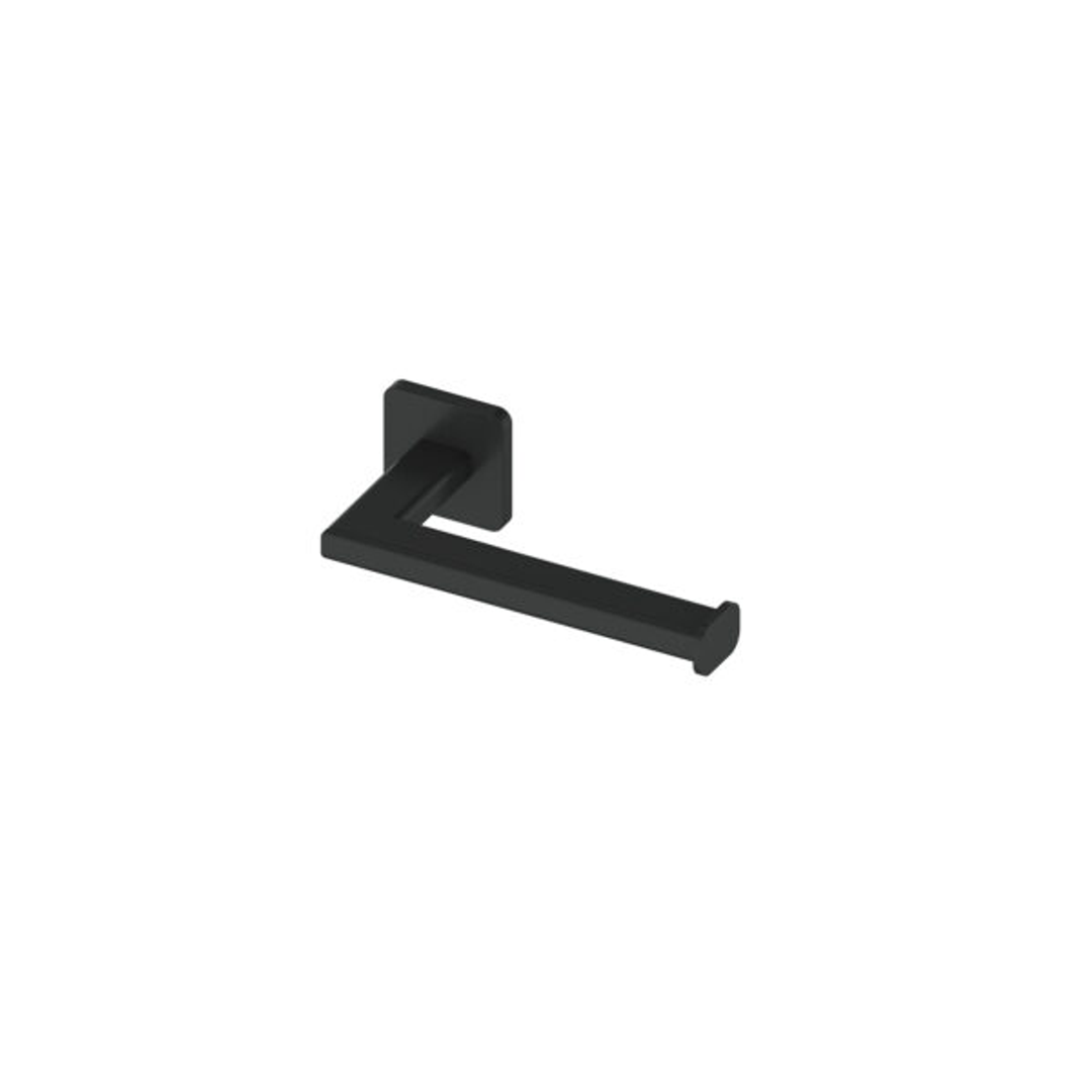 Greens Zuri Toilet Paper Holder - Matt Black