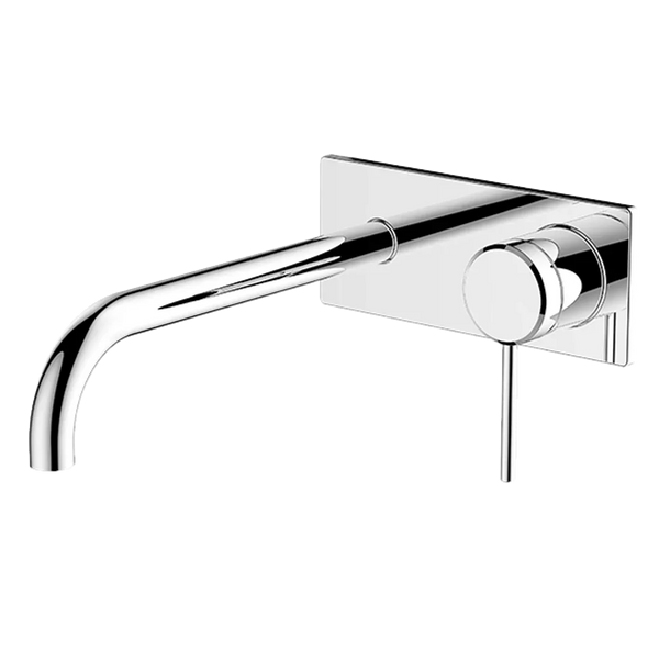 Abey Poco Wall Set 220mm Chrome 6B-Ws220 - Burdens Plumbing