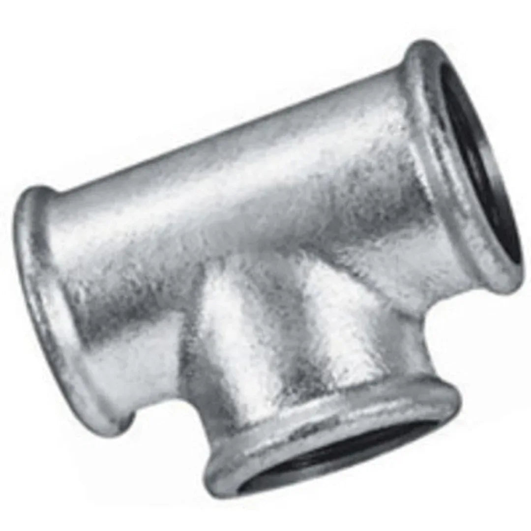 9MM TEE EQUAL GALV - Burdens Plumbing