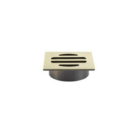 Meir Square Floor Grate Shower Drain 50mm Outlet Tiger Bronze Gold Mp06-50-Bb