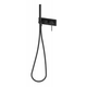 Phoenix Vivid Slimline Wall Shower System - Matte Black