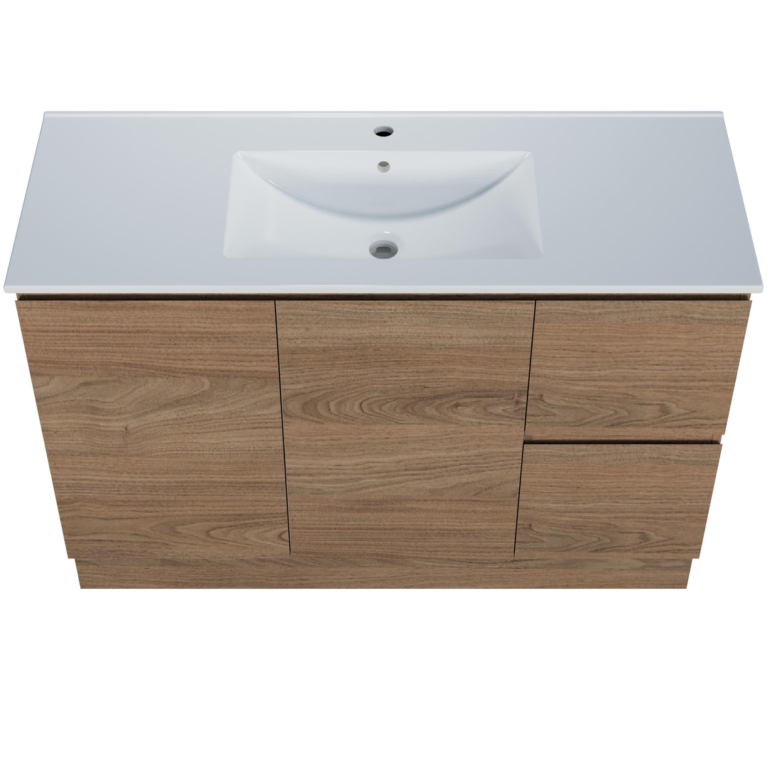 Harmony Vanity 1200mm, Centre Bowl Alpha Top, Floor Standing