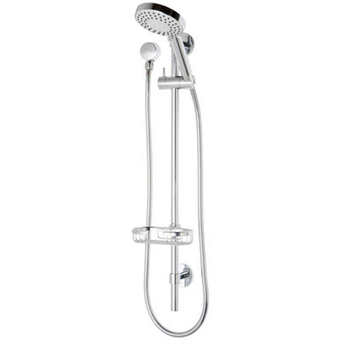 Phoenix Vivid Shower On Rail Chrome Preimum