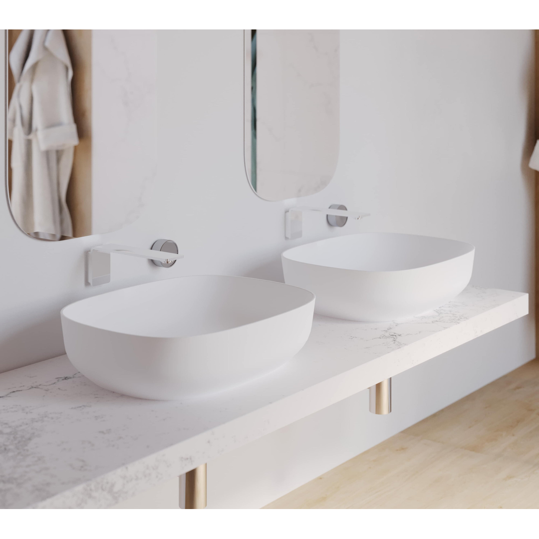 Domus Living Moderno Above Counter Basin Matte White