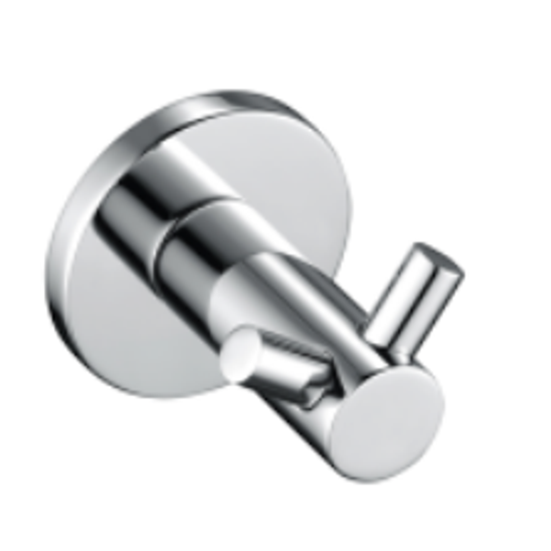 Bella Vista Mica Double Robe Hook Chrome