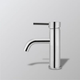 Bestlink New York Curved Spout Basin Mixer Brushed Nickel