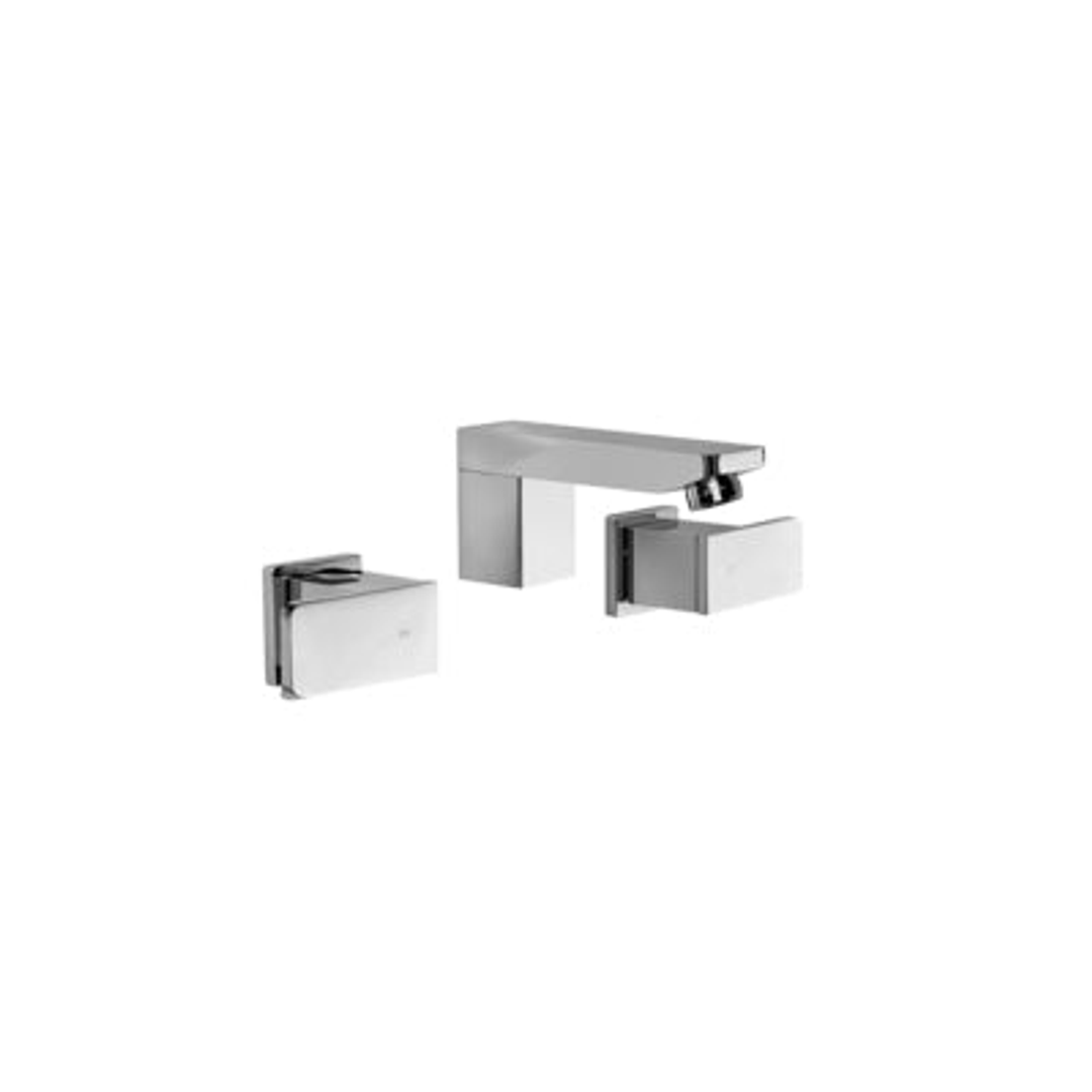 Brodware Sq75 Basin Set 145mm Spout Chrome 1.7505.00.3.01