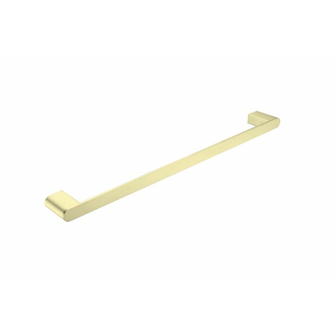 Bianca Single Towel Rail 600mm Brushed Gold