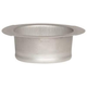 DOWN PIPE POPS 90MM ROUND ZINC  WIDE FLANGE