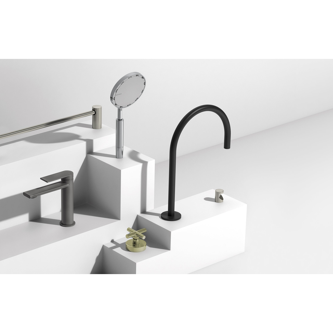 Phoenix Vivid Slimline Robe Hook - Brushed Nickel