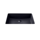 Seima Plati Undermount Basin 550 X 350 Black With Overflow Sbc-204K